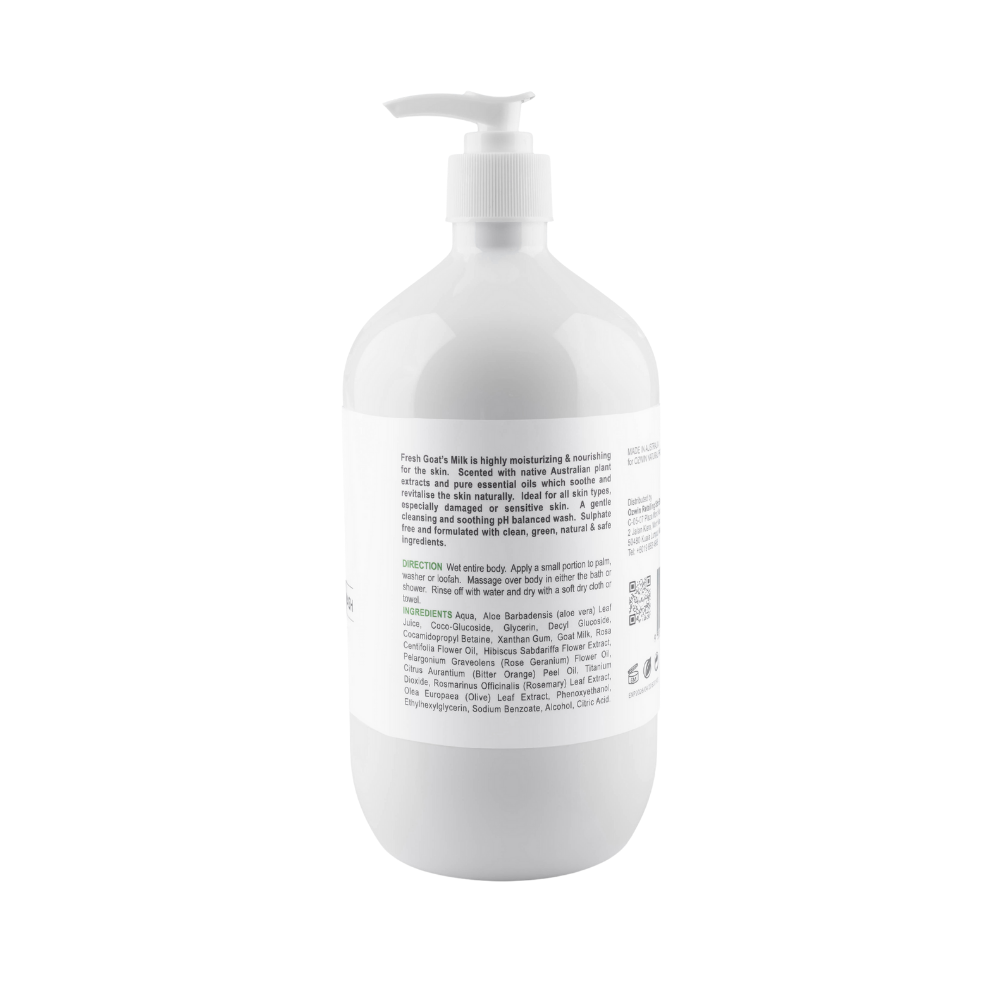 One Tree Fresh Goat's Milk Body Wash 1000ml