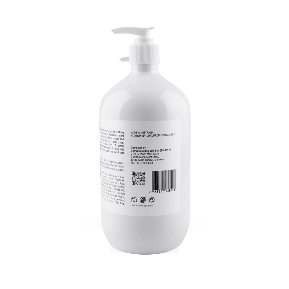 One Tree Fresh Goat's Milk Body Wash 1000ml