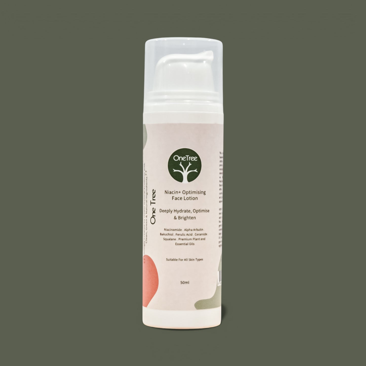 One Tree Niacin+ Optimising Face Lotion 50ml