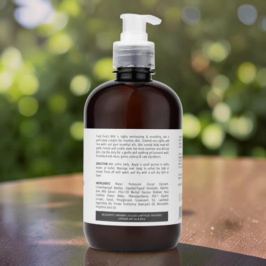 One Tree Fresh Goat's Milk Body Wash 500ml NEW